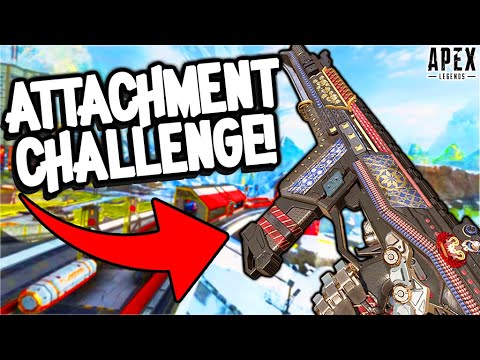 NO ATTACHMENT CHALLENGE! (Apex Legends)