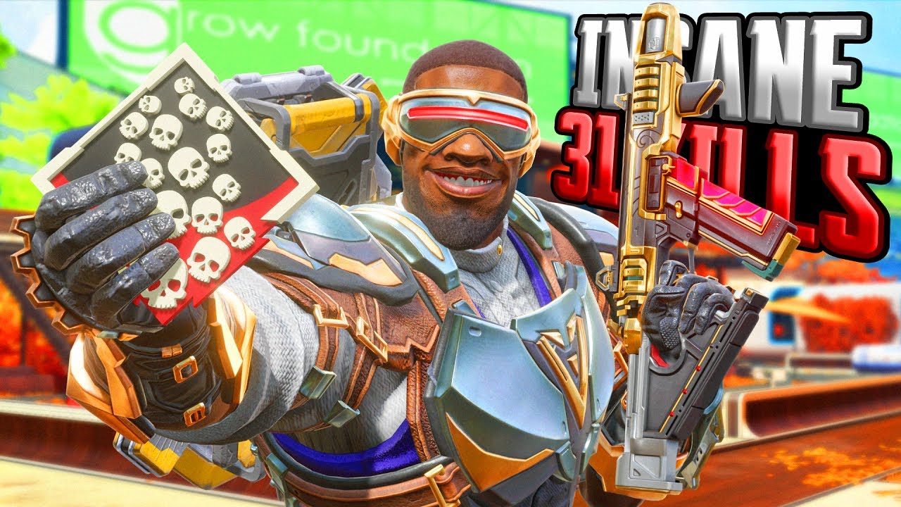 Newcastle 100% INSANE 31 KILLS and 4,400 Damage Apex Legends Season 18