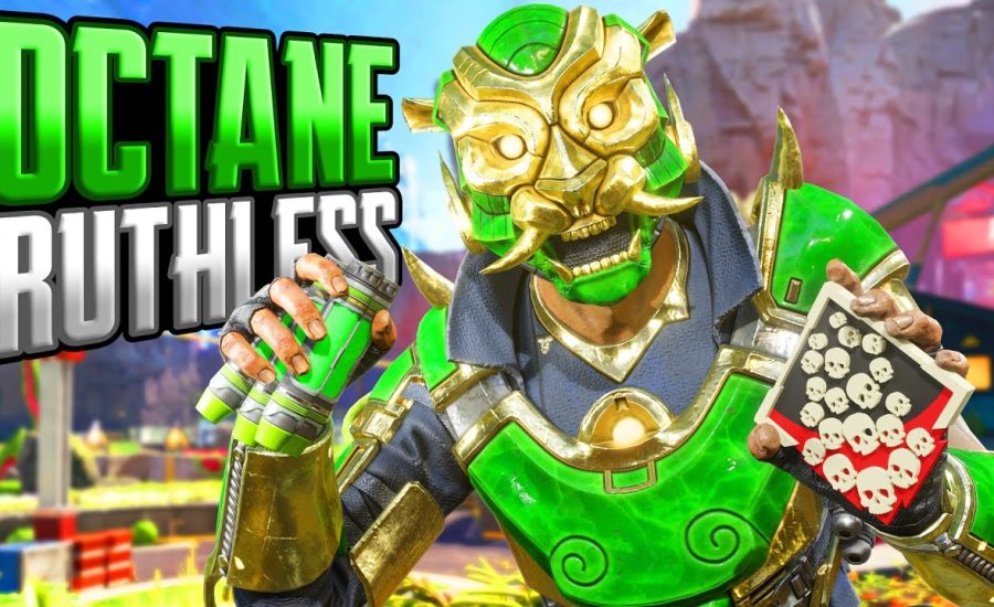 Octane 23 KILLS WITH NO MERCY Apex Legends Gameplay Season 18