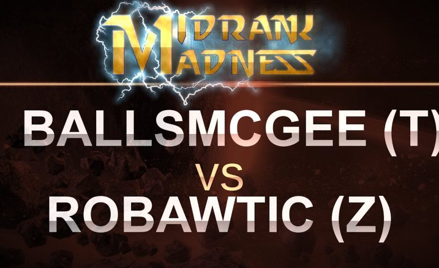SC2 - MidRank Madness - BallsMcGee (T) v robawtic (Z) on Vaani Research Station