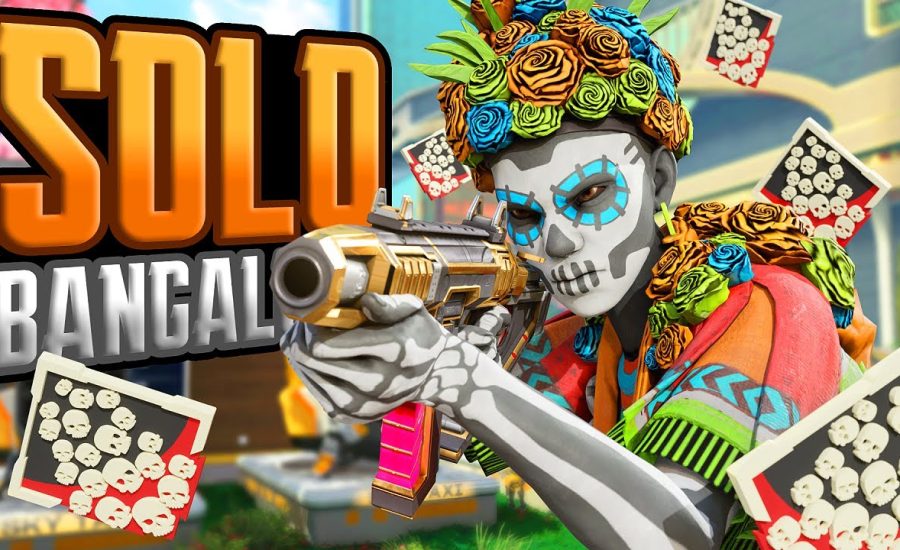 SOLO Bangalore 22 KILLS and 5,174 Damage Apex Legends Gameplay Season 18