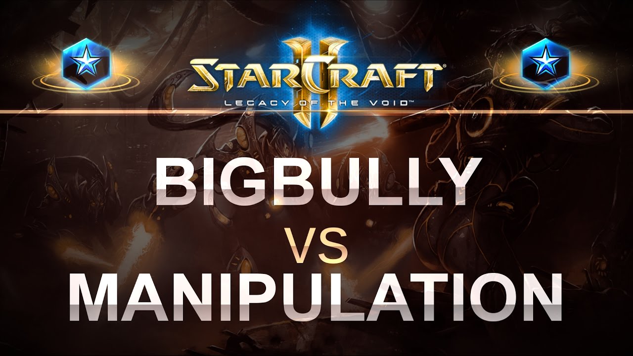 StarCraft 2 - LOTV 2016 - BigBully (Z) v Manipulation (T) on Echo LE 3 StarCraft 2 - LOTV 2016 - BigBully (Z) v Manipulation (T) on Echo LE