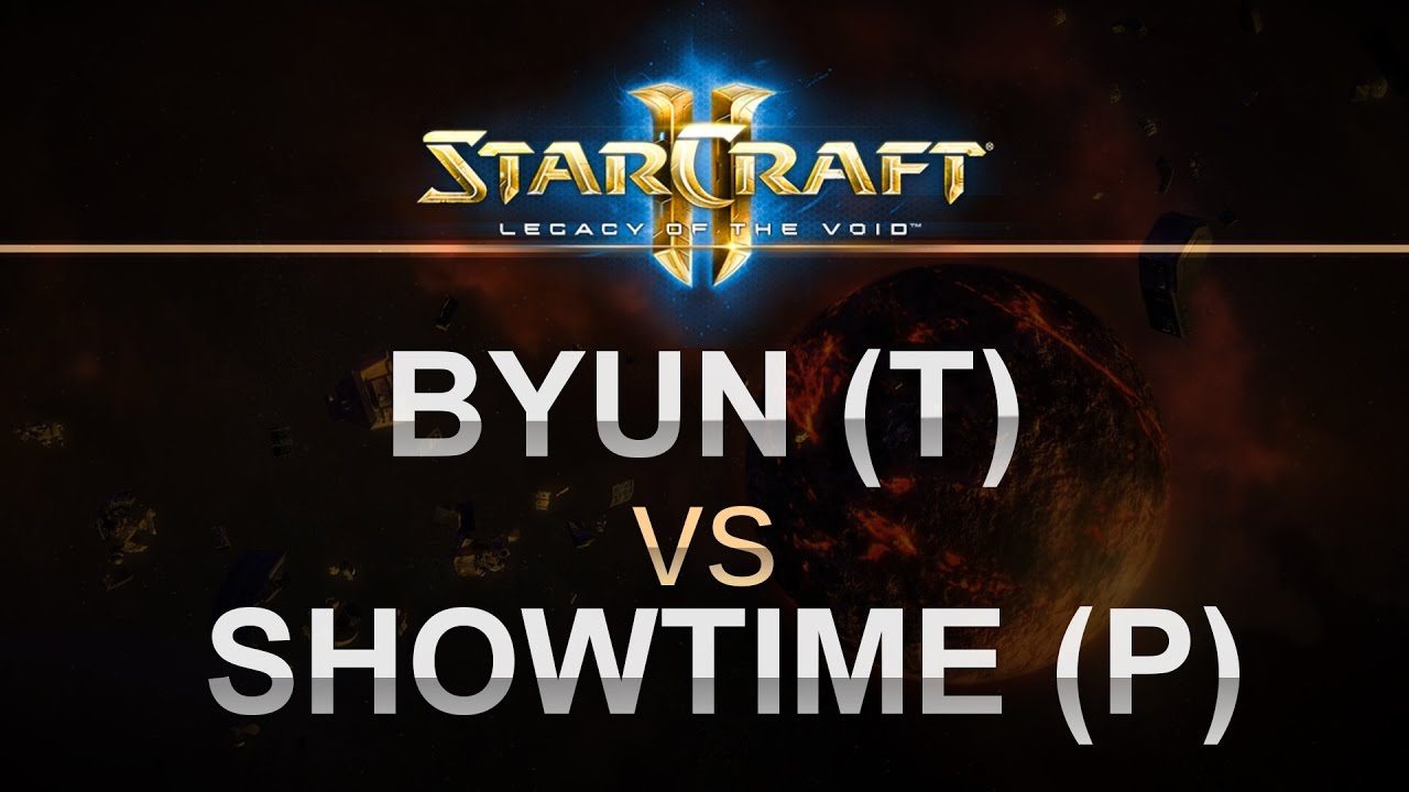 StarCraft 2 - LOTV 2016- ByuN (T) v ShoWTimE (P) on New Gettysburg