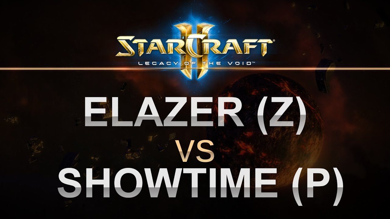 StarCraft 2 - LOTV 2016 - Elazer (Z) v ShoWTimE (P) on Frozen Temple