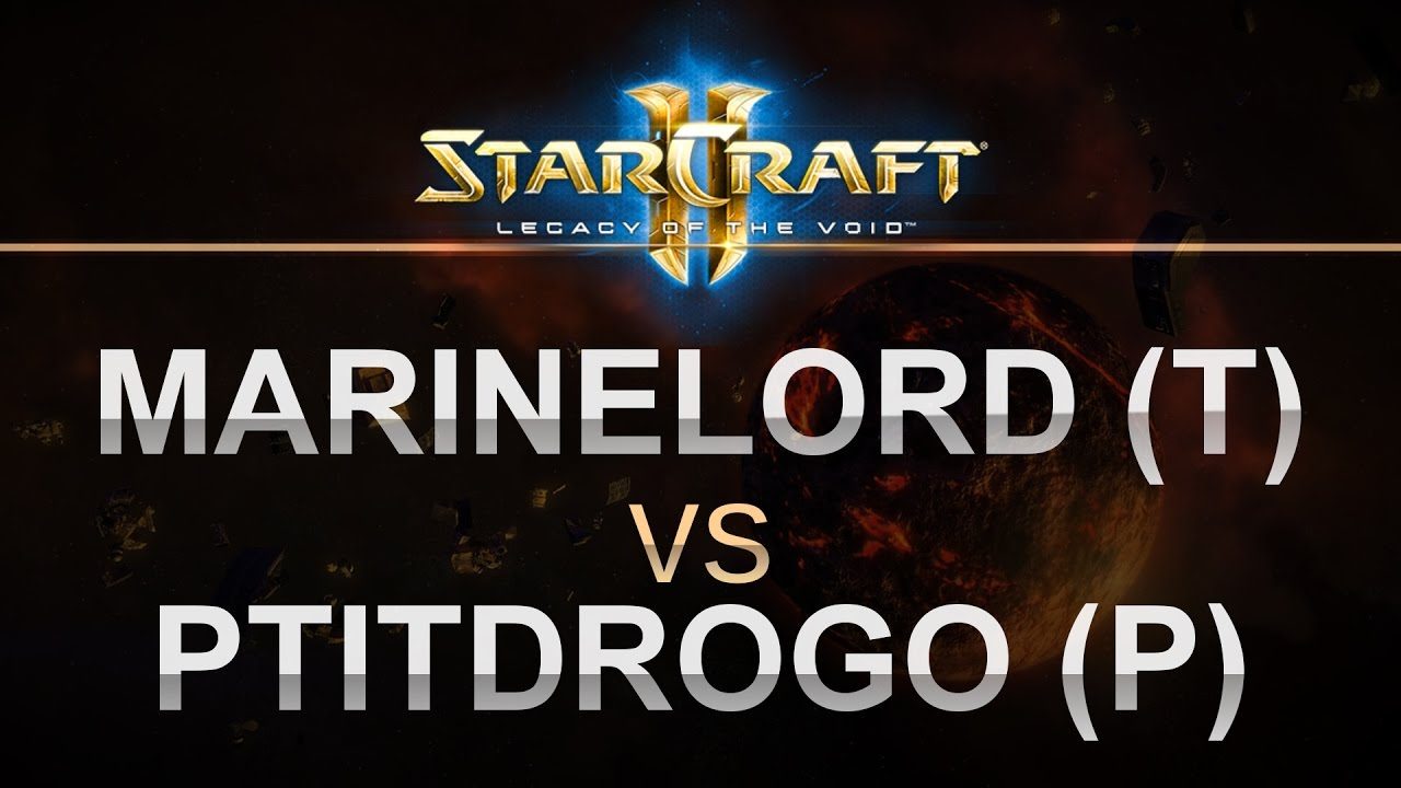 StarCraft 2 - LOTV 2016 - MarineLorD (T) v PtitDrogo (P) on Frozen Temple