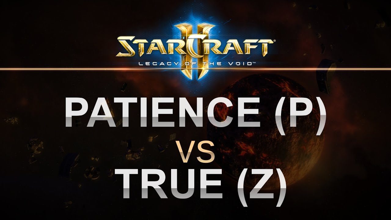 StarCraft 2 - LOTV 2016 - Patience (P) v True (Z) on Frozen Temple