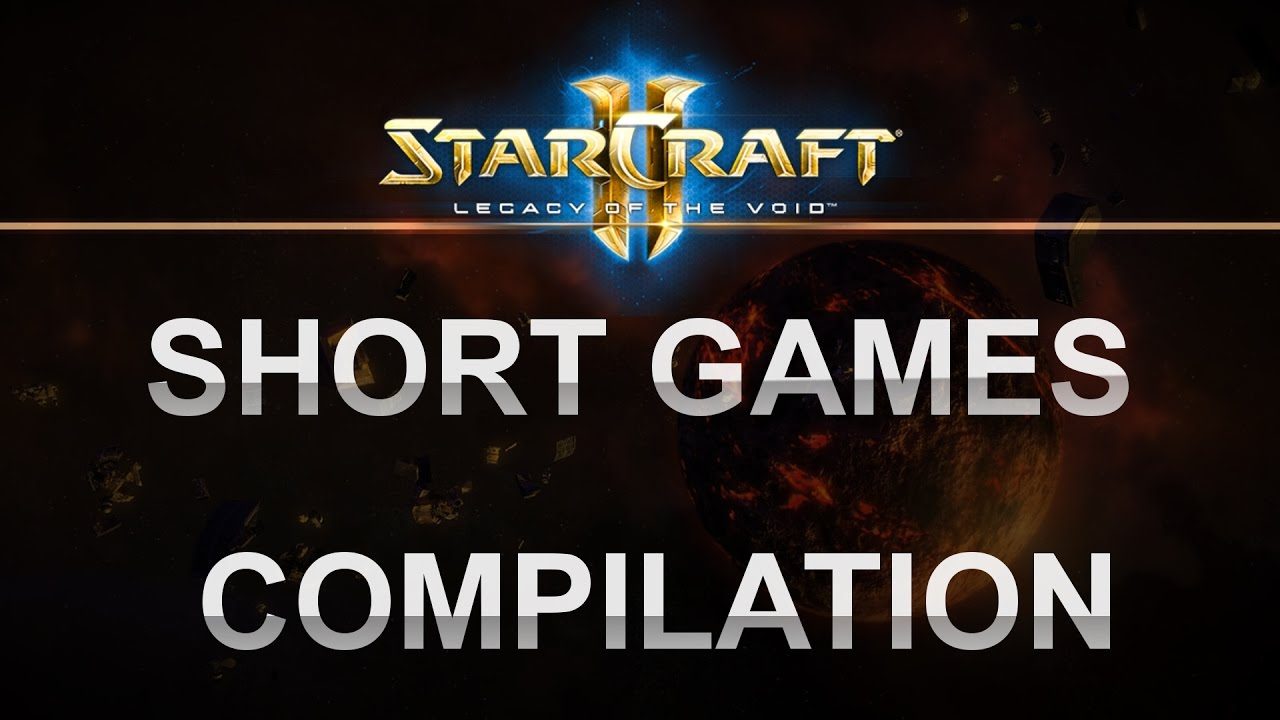 StarCraft 2 - Legacy of the Void 2016 - Short Games Compilation 3!