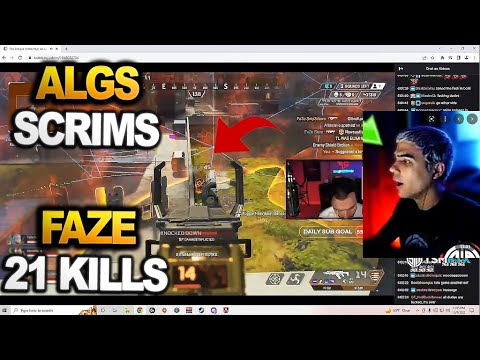 TSM Imperialhal watches algs scrims game where FAZE Snip3down team gets 21 kills!