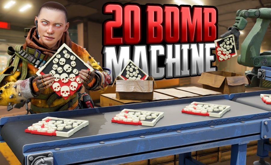 WE ARE A 20 BOMB MACHINE