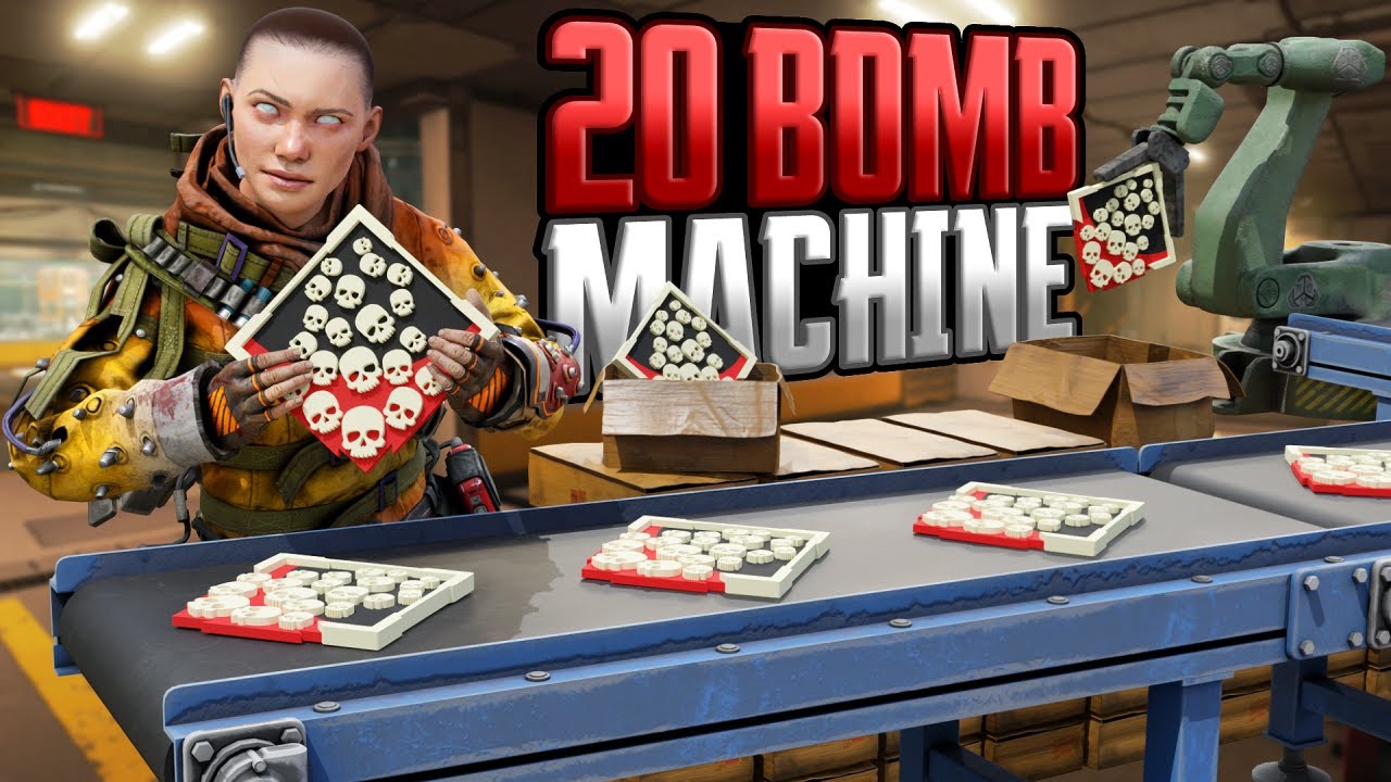 WE ARE A 20 BOMB MACHINE