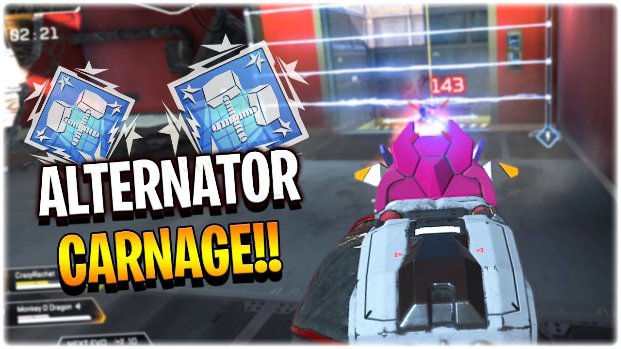 abusing the ALTERNATOR before its sent to the care package.. (Apex Legends Season 9)