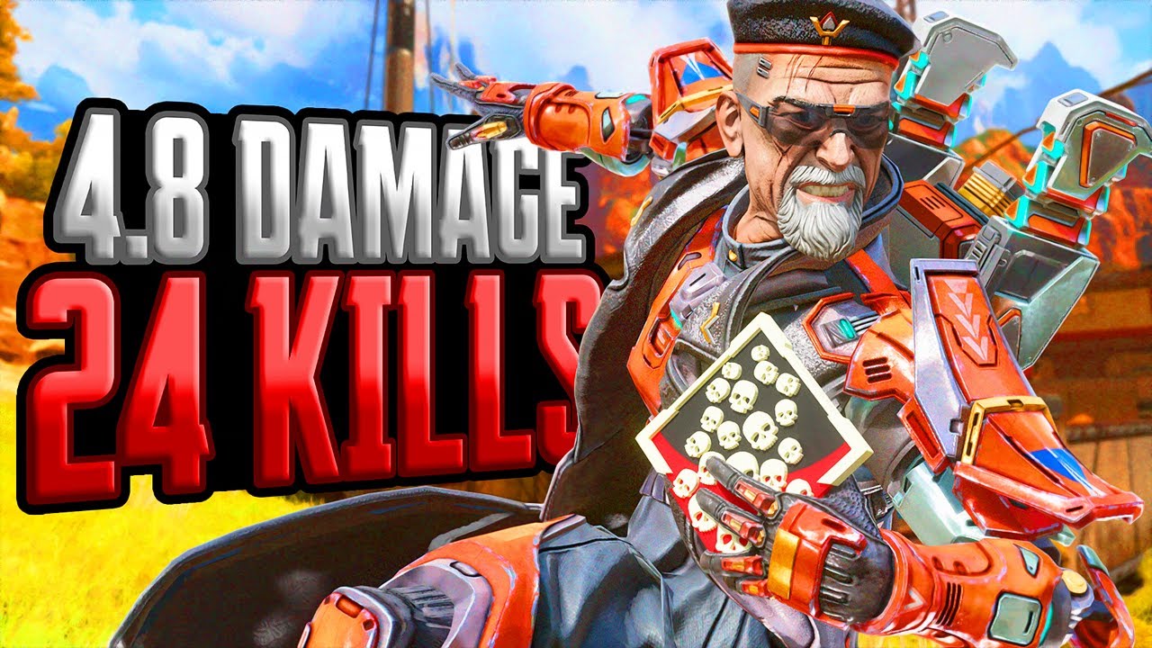 AMAZING Ballistic 24 KILLS and 4,800 Damage Apex Legends Gameplay Season 18
