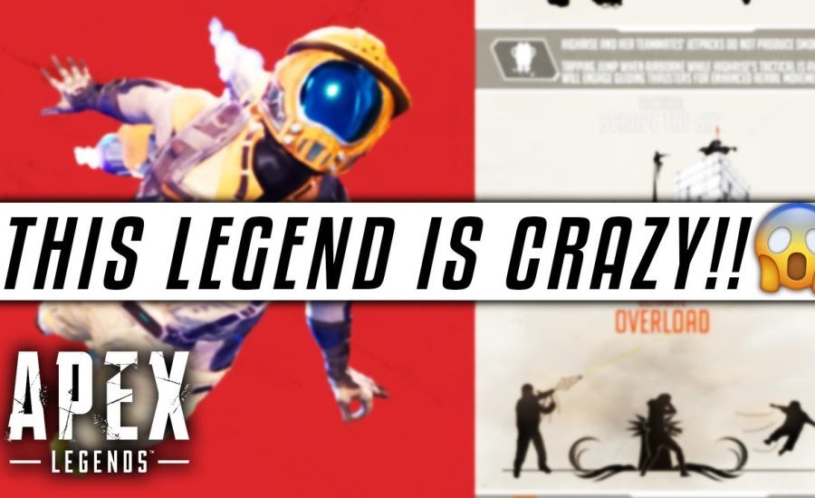 Apex Legends | NEW LEGEND 'HIGHRISE' CONCEPT! - Insane Movement! (Apex New Legend Season 4)