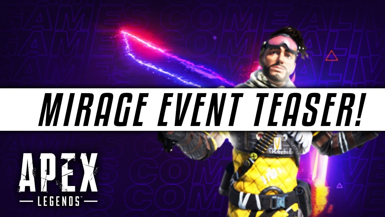 Apex Legends |  NEW MIRAGE EVENT TEASER! Town Takeover Reveal TODAY!?! (Apex Legends News)