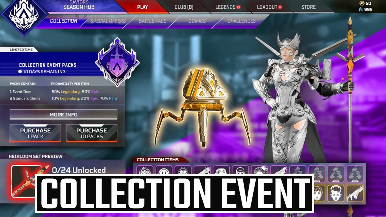 Apex Legends New Collection Event (Heirloom & More)
