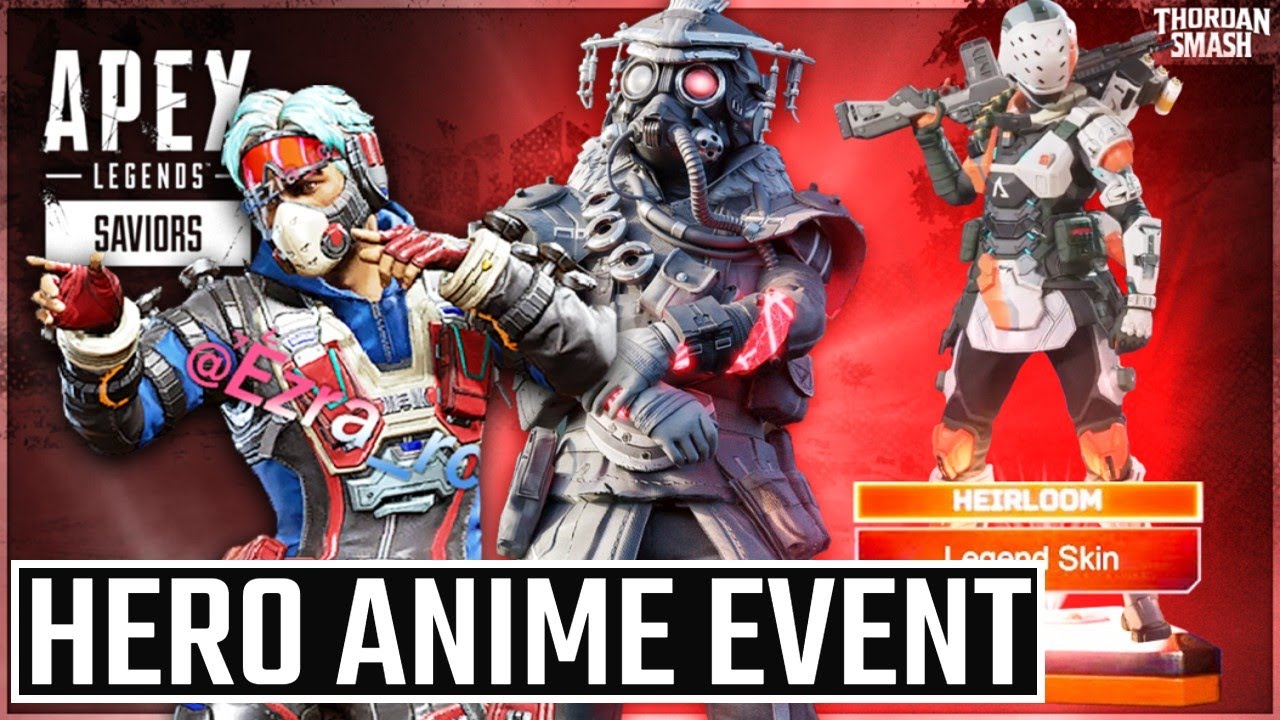 Apex Legends New Hero Anime Event (Heirloom & More)