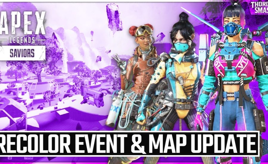 Apex Legends New Recolor Event & Map Update Gameplay