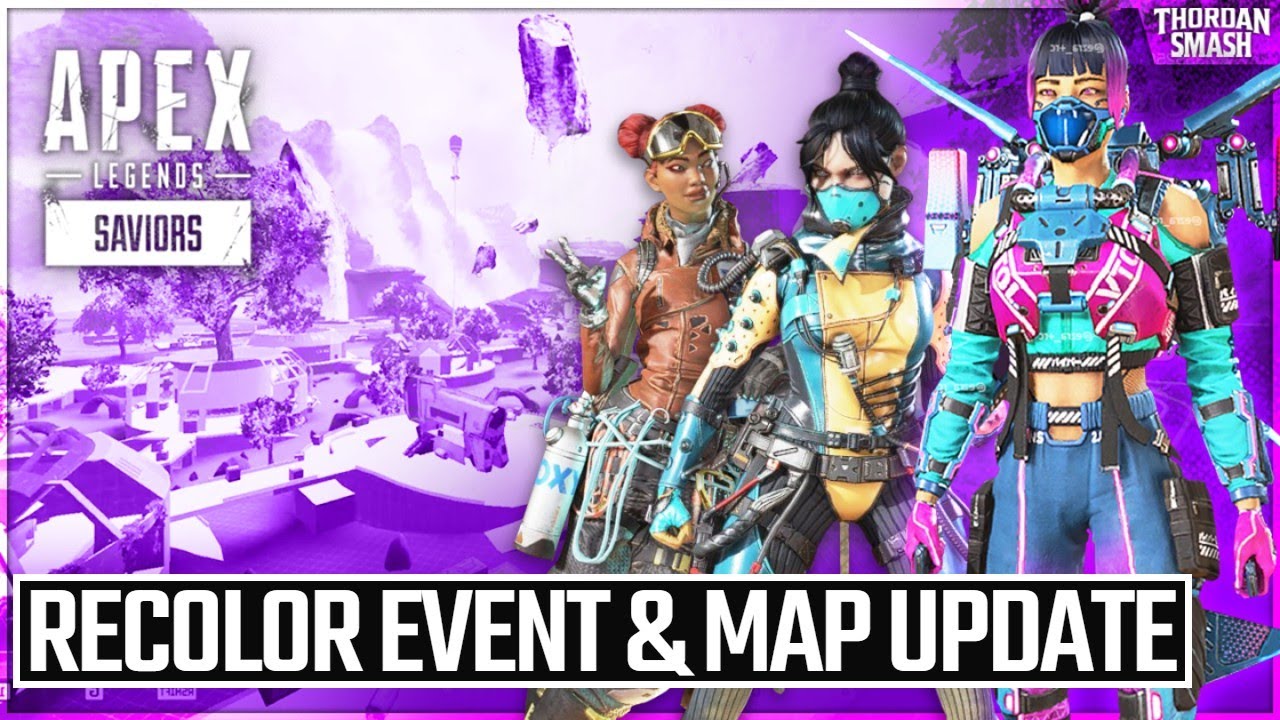 Apex Legends New Recolor Event & Map Update Gameplay