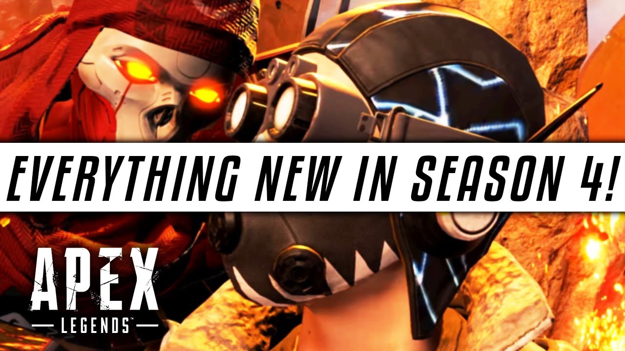 EVERYTHING NEW IN APEX LEGENDS SEASON 4! | Full Patch Notes - Revenant, New Sniper, Nerfs & Buffs!