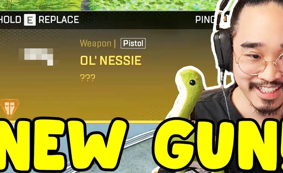 FIRST WIN WITH THE NEW GUN IN APEX LEGENDS!