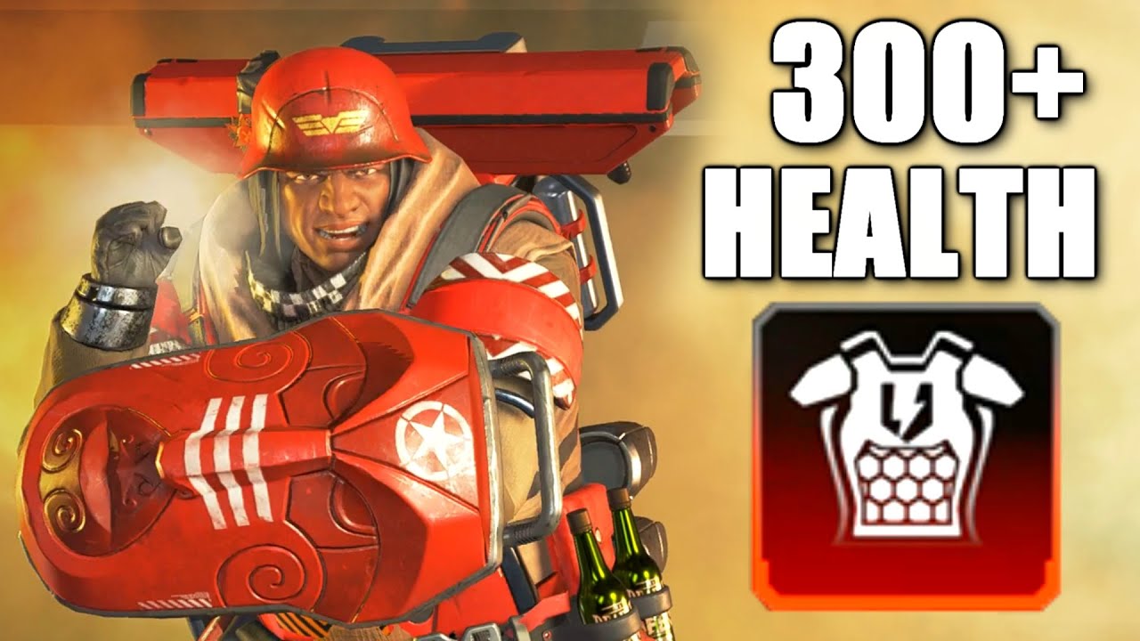 Gibby with BUFFED Heirloom EVO SHIELDS is OP in Apex Legends