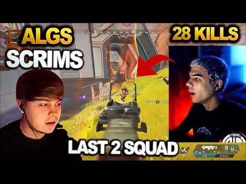 HAL vs Sweetdreams.. TSM & NRG impresses everyone with an aggressive 28 total kills in ALGS Scrims!!