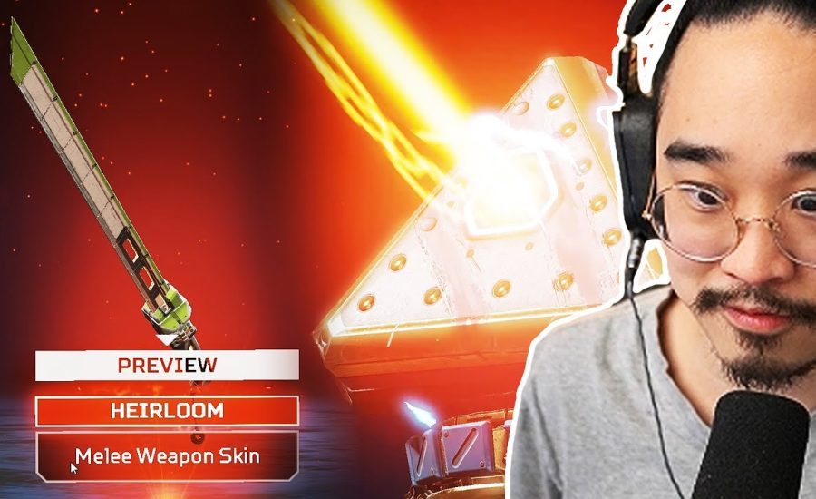 I UNBOX THE NEW CRYPTO HEIRLOOM! (24 Warriors Collection Event Pack Opening - Apex Legends)