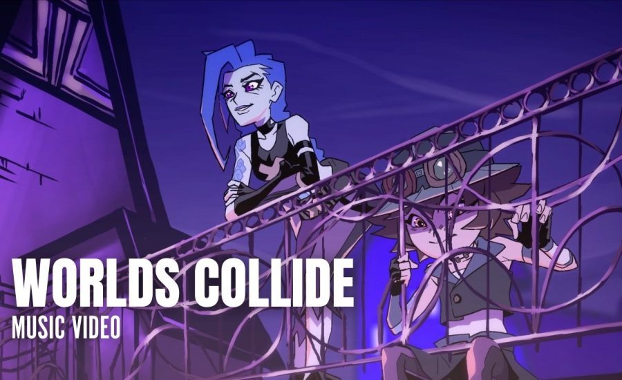 JVKE - Worlds Collide (feat. Reed Shannon, Livingston) (Fan Animated Music Video)