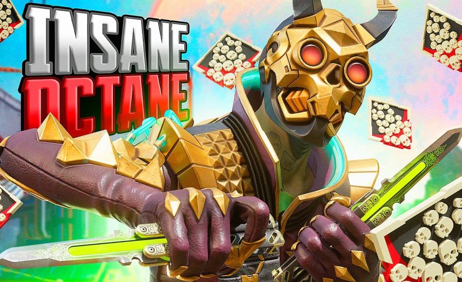 Octane SOLO and 21 KILLS & 4,978 Damage Apex Legends Gameplay Season 18