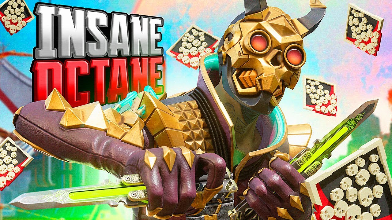 Octane SOLO and 21 KILLS & 4,978 Damage Apex Legends Gameplay Season 18