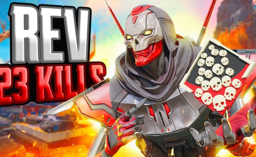 Revenant REBORN 23 KILLS and 4,273 Damage Apex Legends Gameplay Season 18