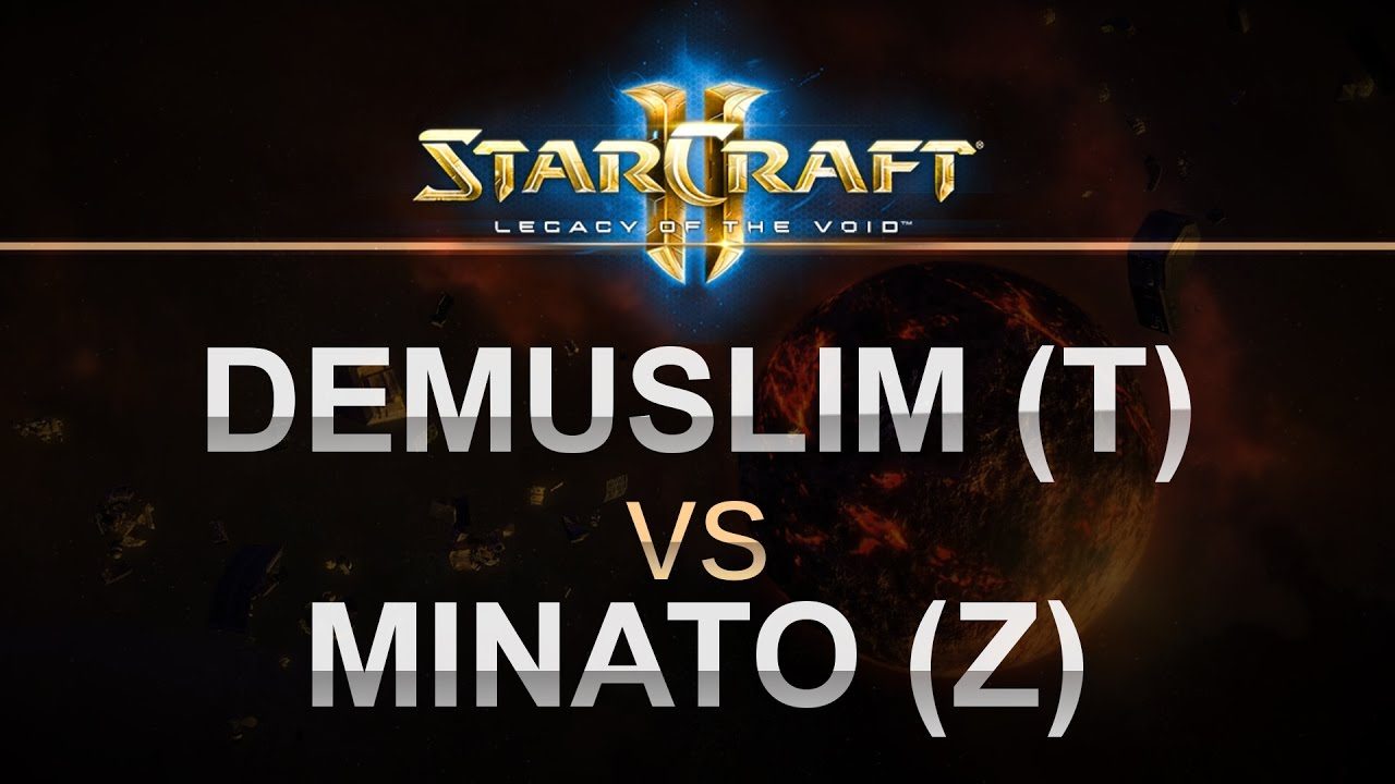 SC2 - Legacy of the Void 2016 - DeMusliM (T) v Minato (Z) on New Gettysburg LE