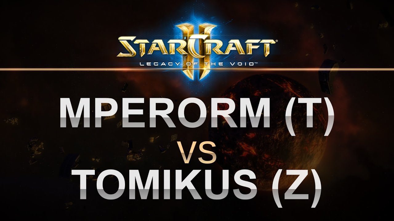 SC2 - Legacy of the Void 2016 - MperorM (T) v Tomikus (Z) on Frost
