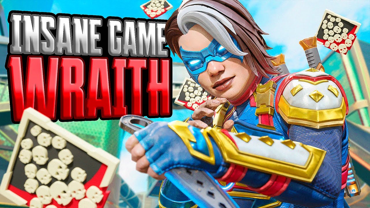 SOLO Wraith INSANE 20 KILLS and 4,000 Damage (Uncut) Apex Legends Gameplay Season 18