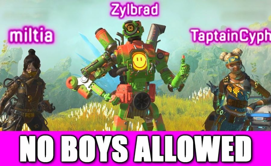 Season 6 GIRL SQUAD in Apex Legends