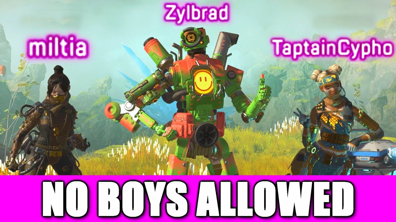 Season 6 GIRL SQUAD in Apex Legends