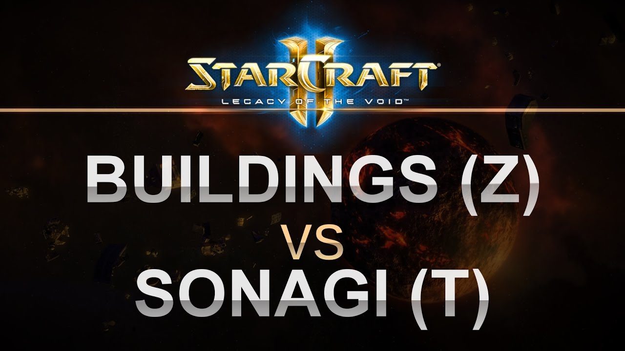 StarCraft 2 - LOTV 2016 - Buildings (Z) v Sonagi (T) on New Gettysburg LE