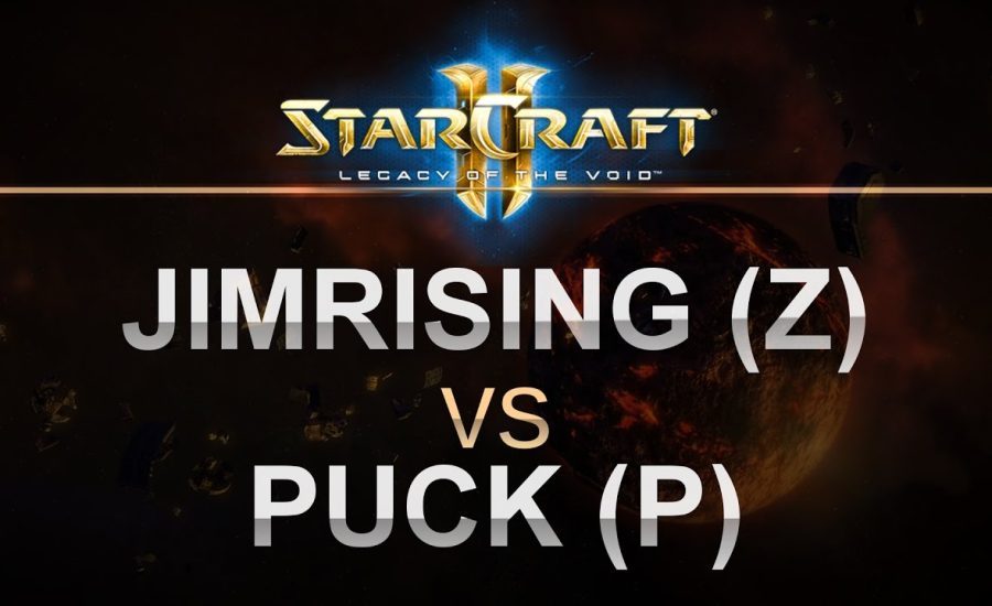 StarCraft 2 - LOTV 2016 - JimRising (Z) v puCK (P) on New Gettysburg