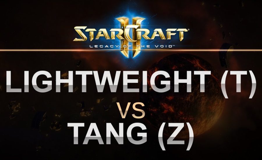 StarCraft 2 - LOTV 2016 - Lightweight (T) v Tang (Z) on Frozen Temple