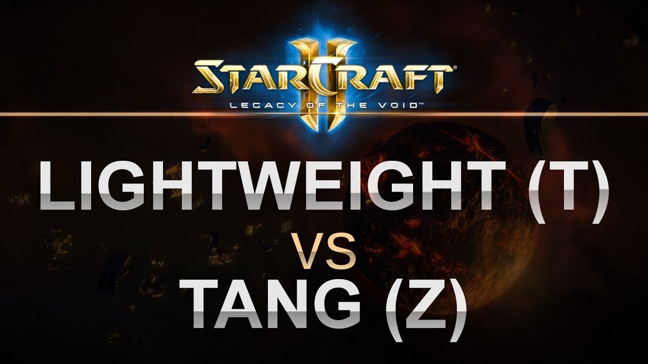 StarCraft 2 - LOTV 2016 - Lightweight (T) v Tang (Z) on Frozen Temple