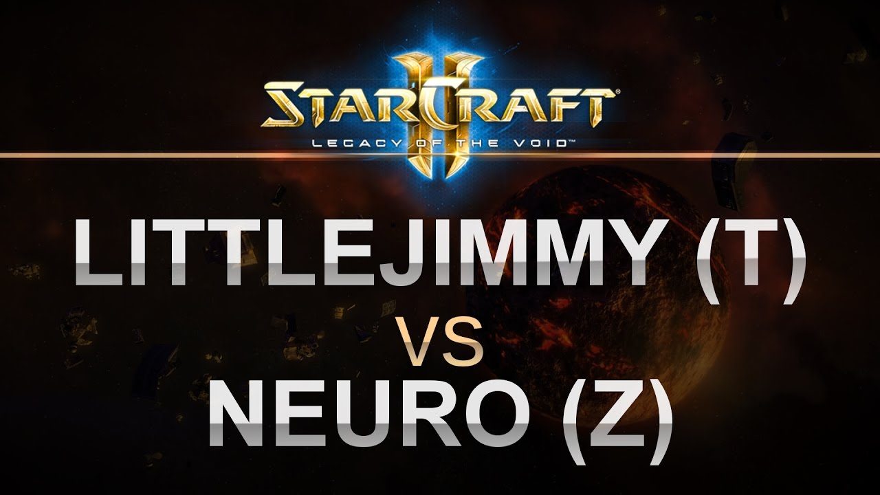 StarCraft 2 - LOTV 2016 - LittleJimmy (T) v Neuro (Z) on Frozen Temple