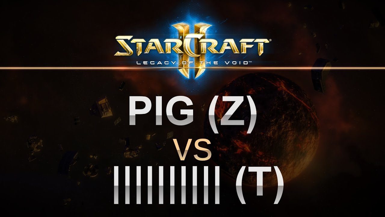 StarCraft 2 - LOTV 2016 - Pig (Z) v |||||||| (T) on Frozen Temple