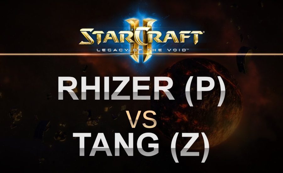 StarCraft 2 - LOTV 2016 - Rhizer (P) v Tang (Z) on Galactic Process