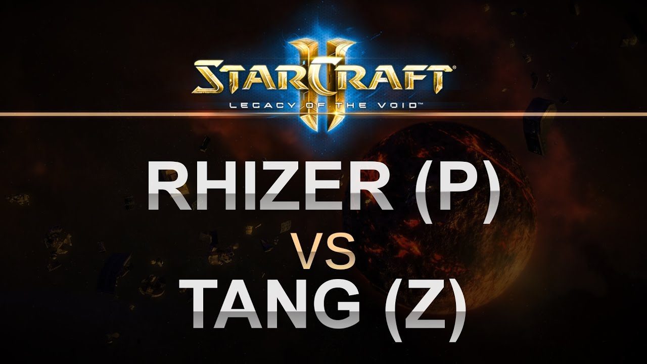 StarCraft 2 - LOTV 2016 - Rhizer (P) v Tang (Z) on Galactic Process