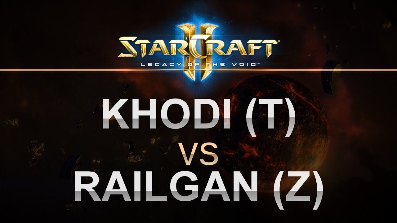 StarCraft 2 - LOTV 2016 - Test Map - Khodi (T) v Railgan (Z) on Galactic Process