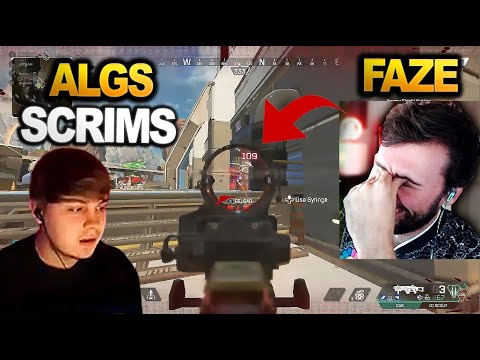 This is how NRG Sweetdreams wiped the FAZE snip3down team in algs scrims!!