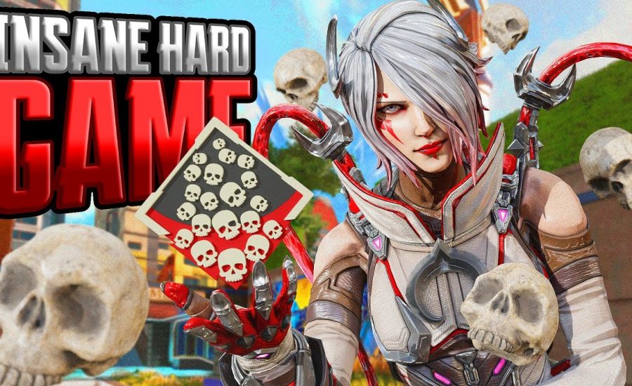 VERY INTENSE and HARD Game 27 KILLS and 5,585 Damage Catalyst Apex Legends Gameplay Season 18