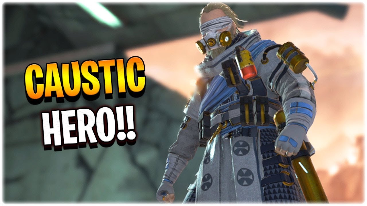 don't EVER doubt the power of CAUSTIC.. (Apex Legends Season 9)