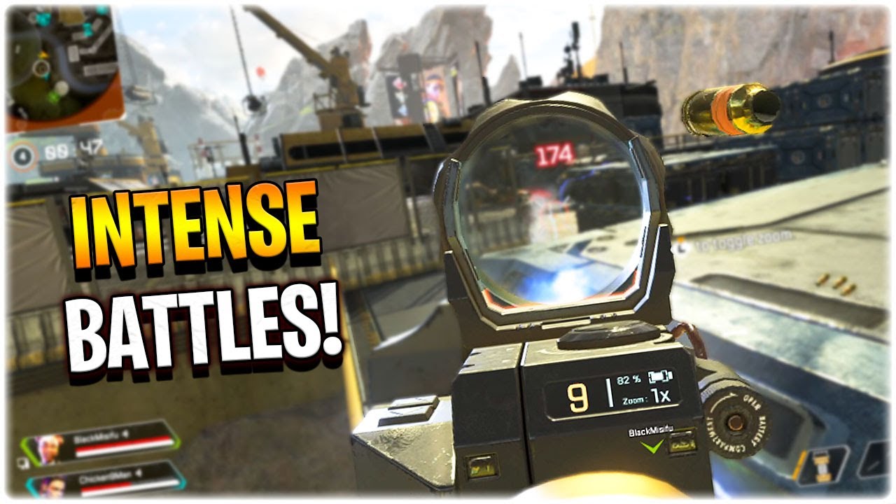 intense fights at this unexpected place.. (Apex Legends Season 9)