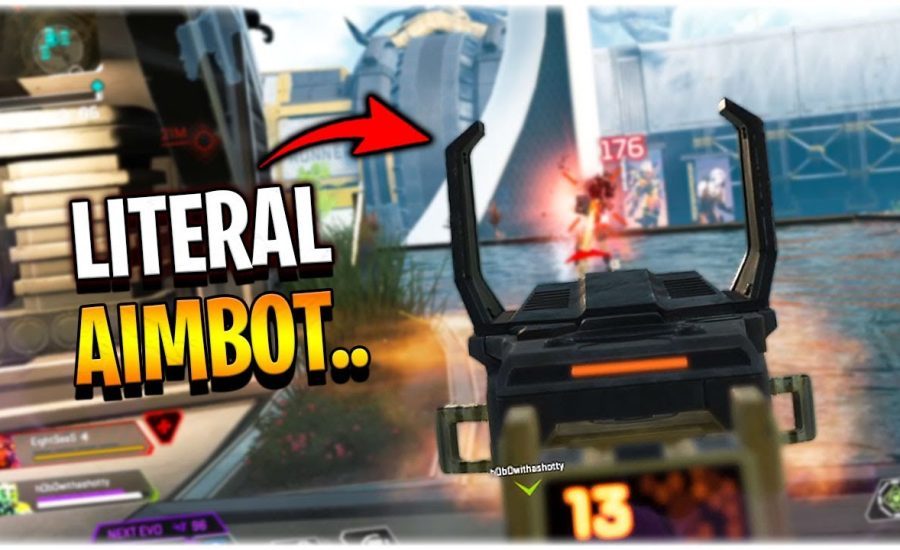 its like I literally have aimbot when my shot is on like this.. (Apex Legends Season 9)